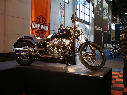 Az egy négyzetméterre eső klasszikus szépségek tekintetében a Harley minden bizonnyal a leglelőkelőbb kiállító