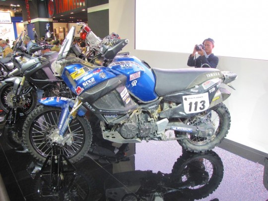 A Yamaha a Super Teneré versenyváltozatát is elhozta