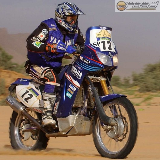 A motor Dakar-véltozatával David Fretigne több szakaszgyőzelmet is szerzett, ami komoly sikernek számított