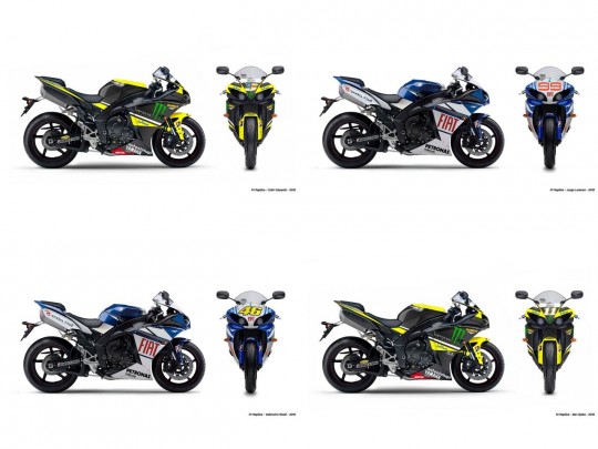 Yamaha motoGP replikák (galéria nyílik)