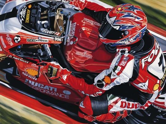 Carl "Foggy" Fogarty - neve egy érát fémjelez a Ducati történelmében