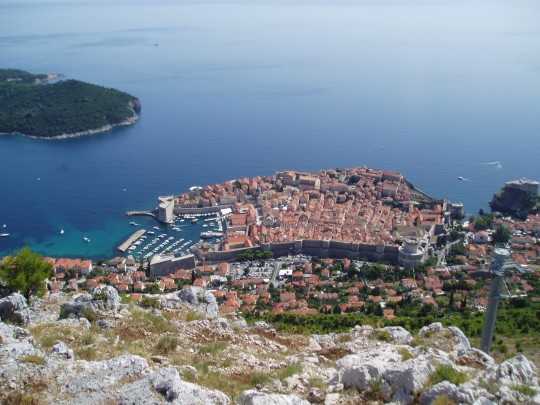 Dubrovnik madártávlatból