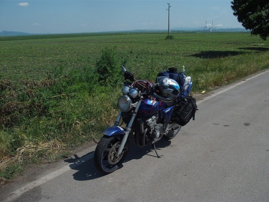 Bulgáriában ilyen szép időben motoroztam