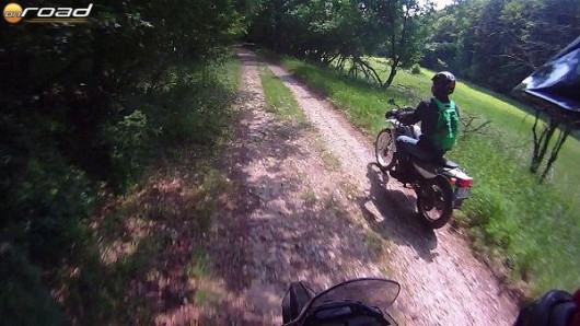 Menet közben egy igazi különlegesség, az MZ SX 125 Enduro