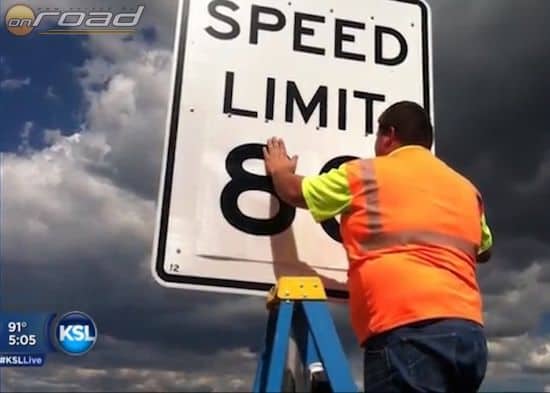 Eközben Utah államban rájöttek, hogy a túl lassú haladás is baleseti ok az autópályákon