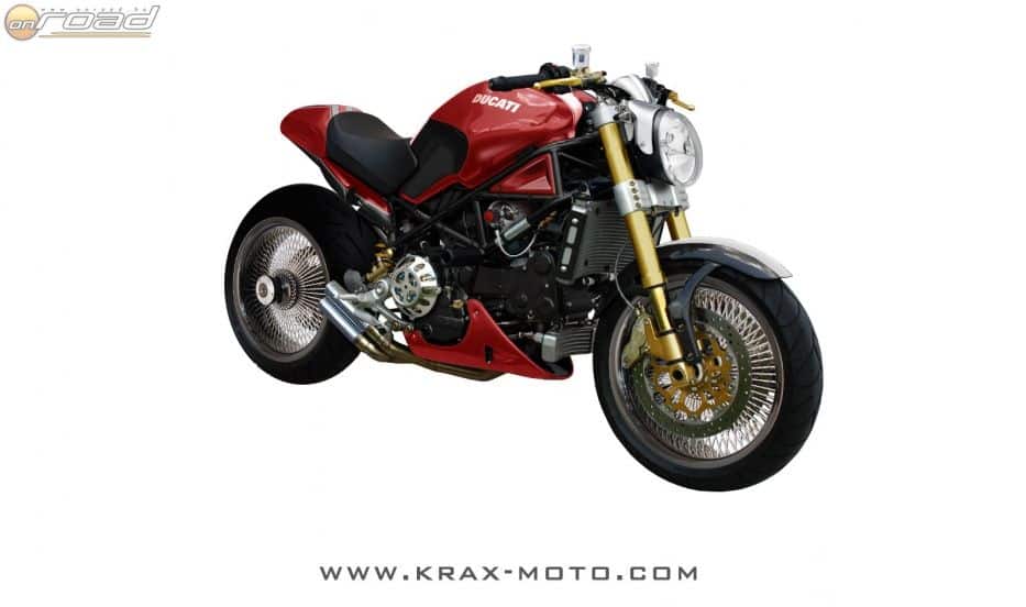 Ducati Monster Cafe Racer - durva kerekekkel