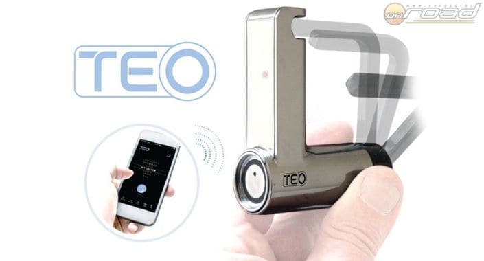 A TEO forradalmi újítása: bluetooth kapcsolat segítségével a mobilunkkal nyithatjuk-zárhatjuk a lakatot