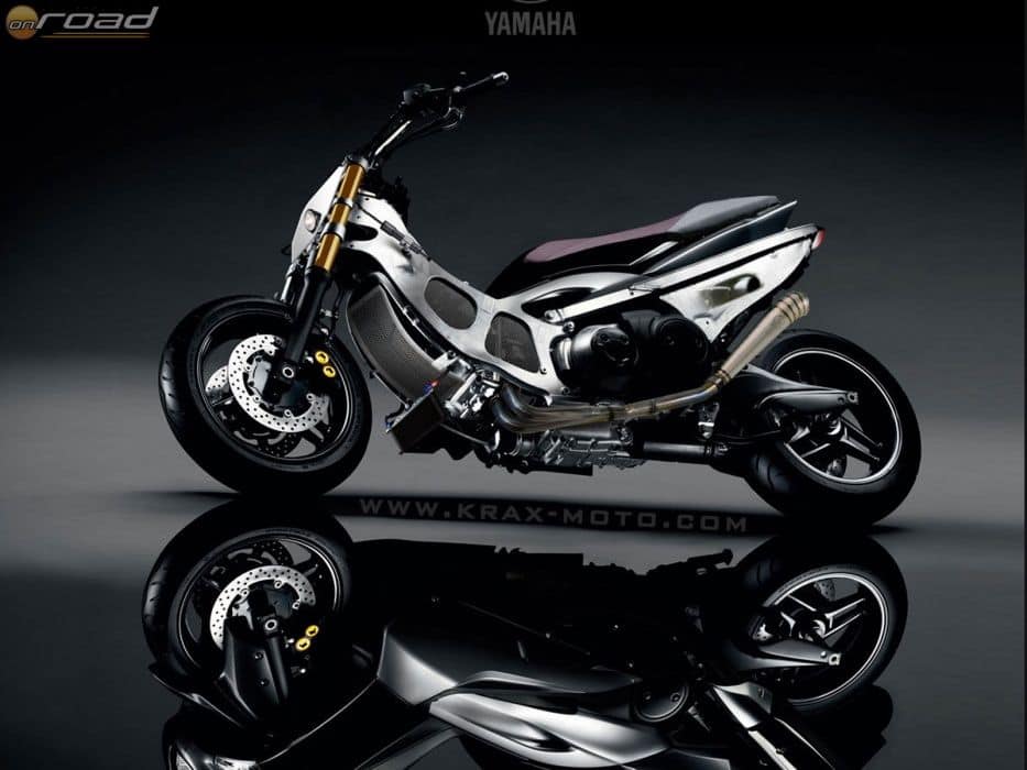 Yamaha TMax - mérsékelt hasonlóság az eredetivel