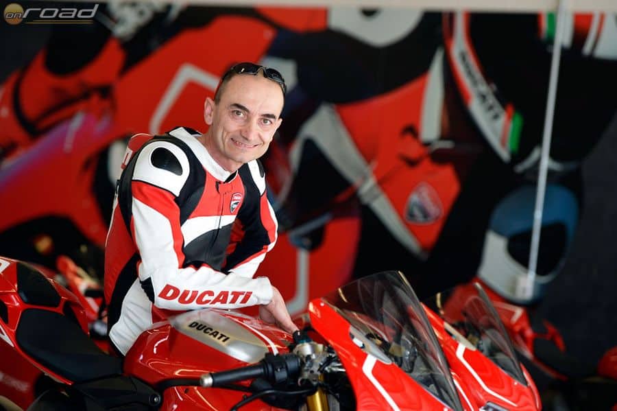 Claudio Domenicali - a Ducati büszke vezérigazgatója
