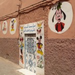 Marokkó túra onroad 58 Világi iskola bejárata