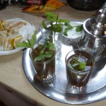 Marokkó túra onroad 65 Menta tea, a szálloda ajándéka