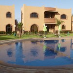 Marokkó túra onroad 66 Kis oázis, Hotel Nzaha