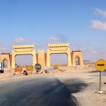 Marokkó túra onroad 80 Ahol megbüntettek (nincs stop tábla)