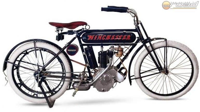 A híres fegyvergyártó WInchester motorkerékpárt is épített, igaz nem sokat