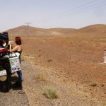 Marokkó túra onroad 97 Pihenő Ouarzazate felé