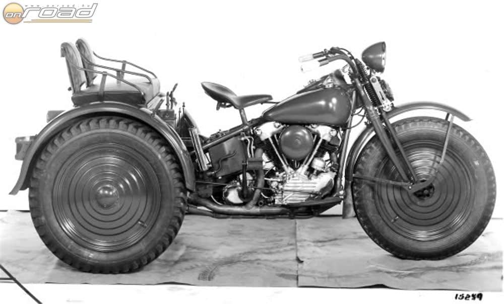 Harley-Davidson TA: a könnyebb kezelhetőség kedvéért született