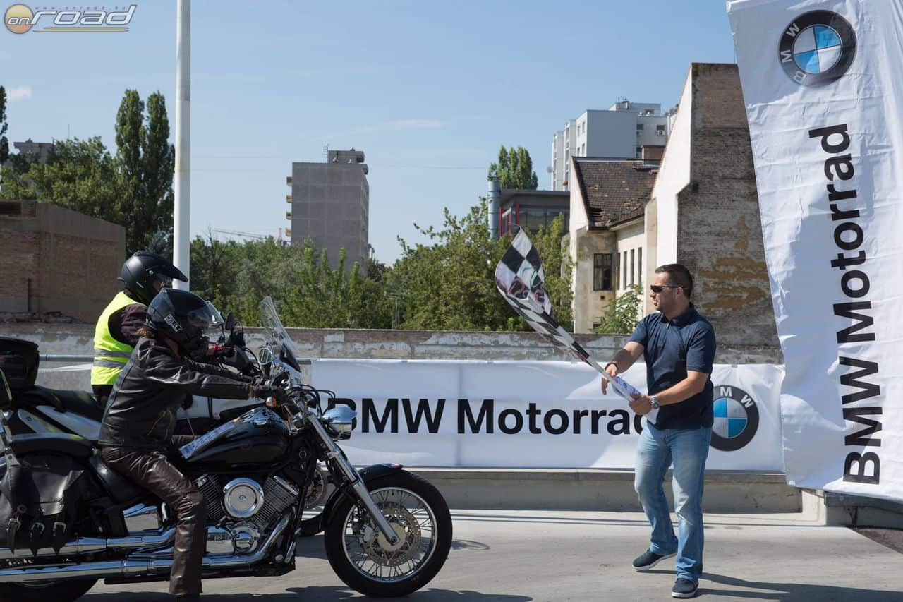 Tavaly a BMW Motorrad Wallis Pestből indult a verseny - idén Győrből fog