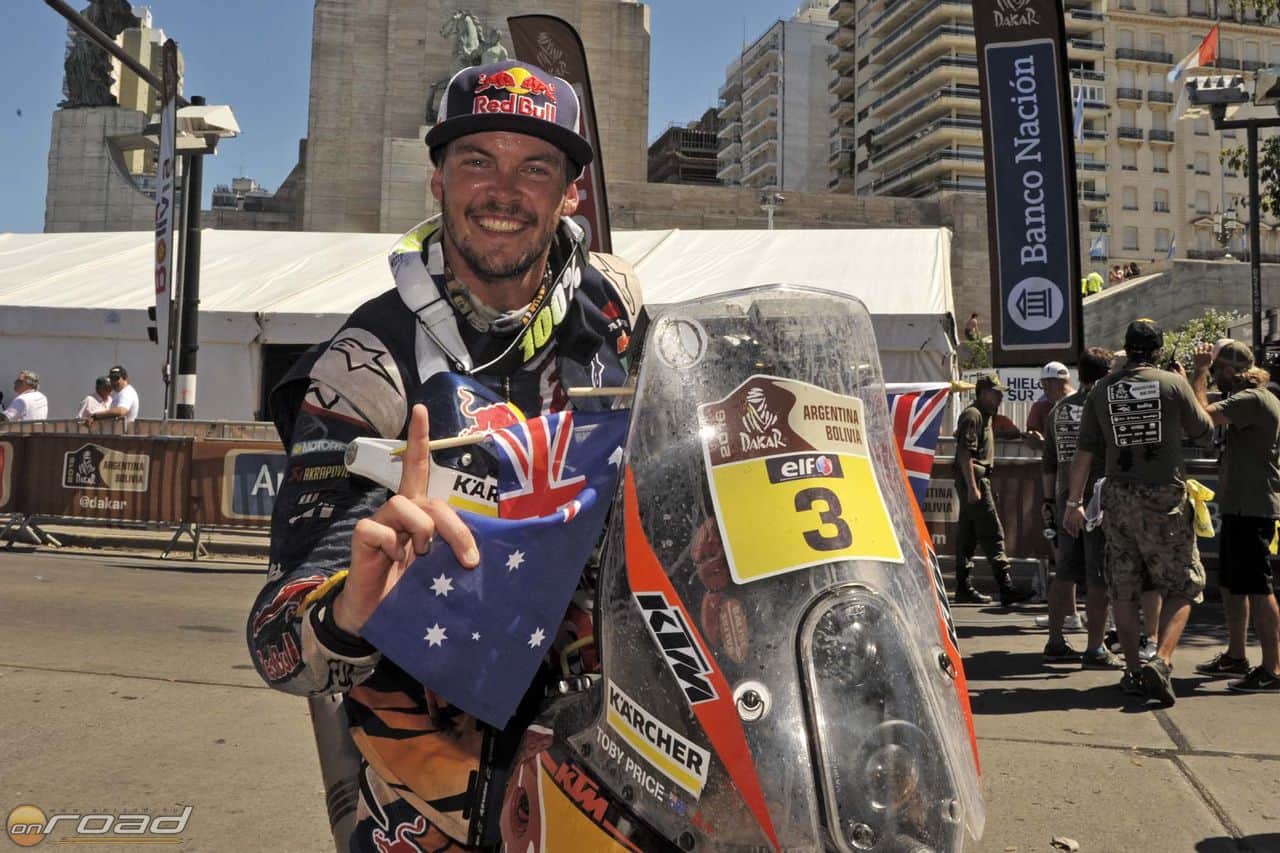 Az első ausztrál győztes a Dakar története során: Toby Price - mindössze élete második versenyén!