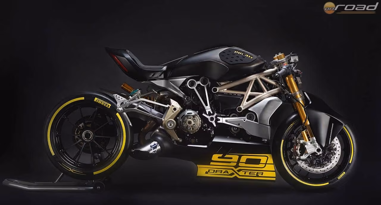 Az XDiavel draXter minden része sokkal vadabb az alapváltozatnál