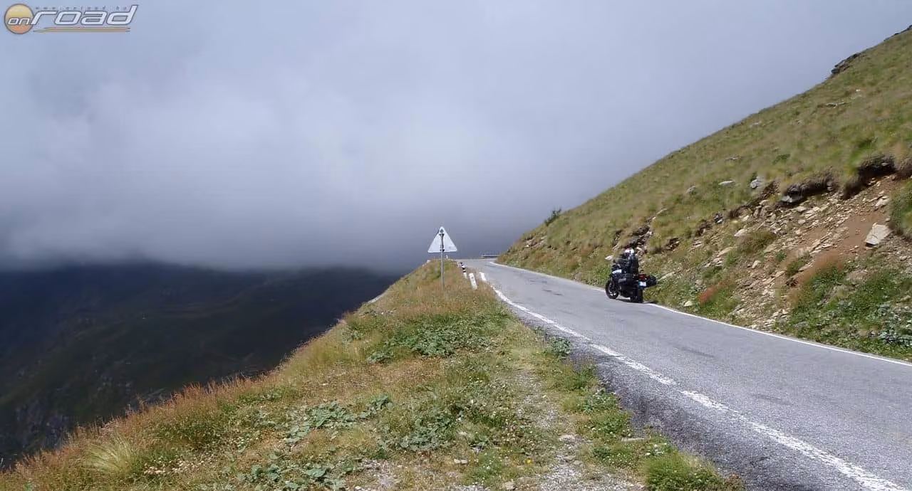 Passo Galvio, elértük a felhőket