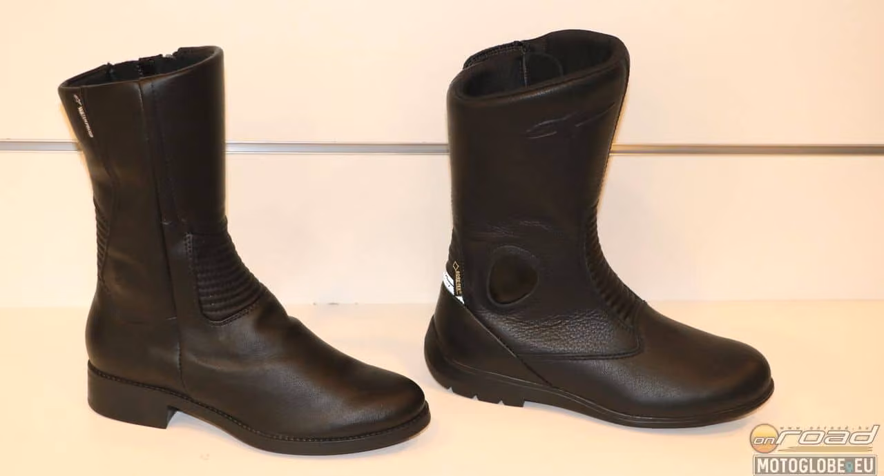 Balra a Vika, amely igazi nőies fazon és ára most csupán 51'600.- forint, jobbra pedig a Stella Gran Torino Gore-tex, amely 64'400.- forintba kerül