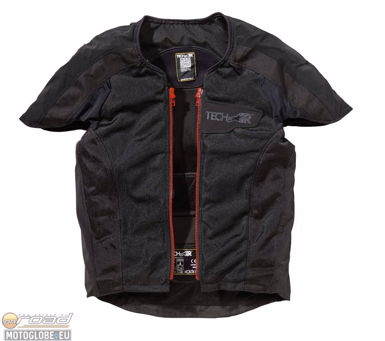Az alap megegyezik az Alpinestars Tech-Air® Street System mellénnyel