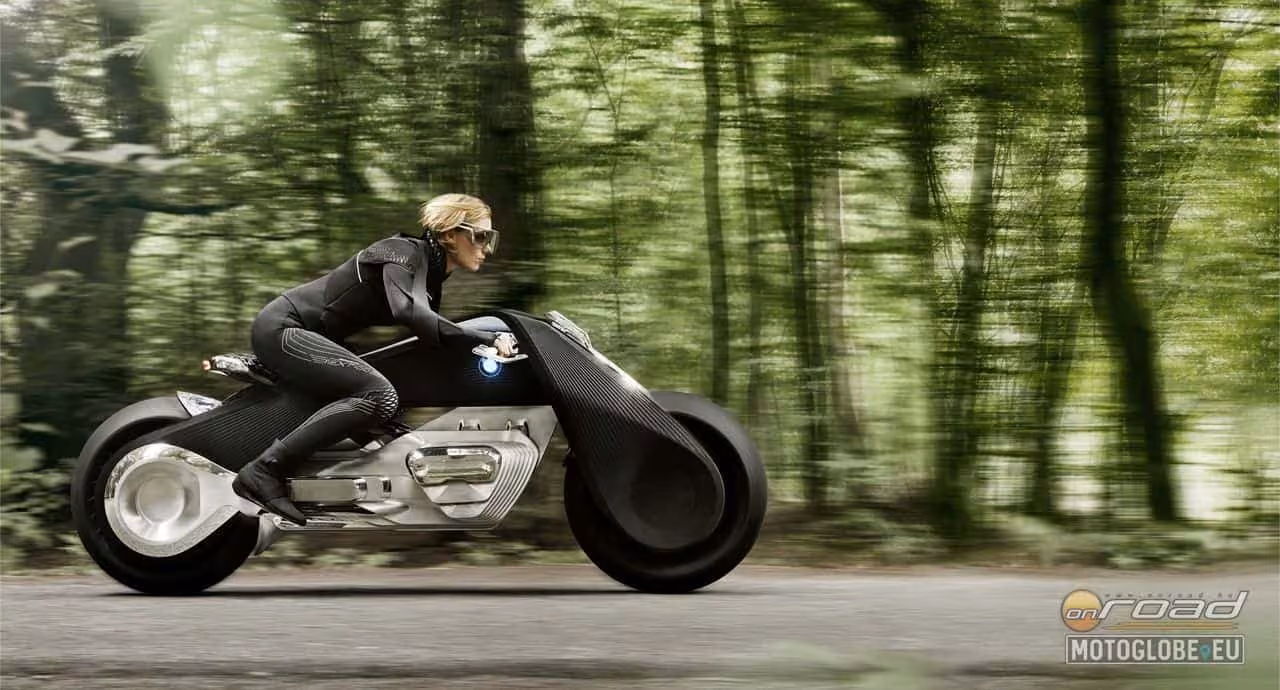Így gondolja a motorozás jövőjét a BMW: VISION NEXT 100