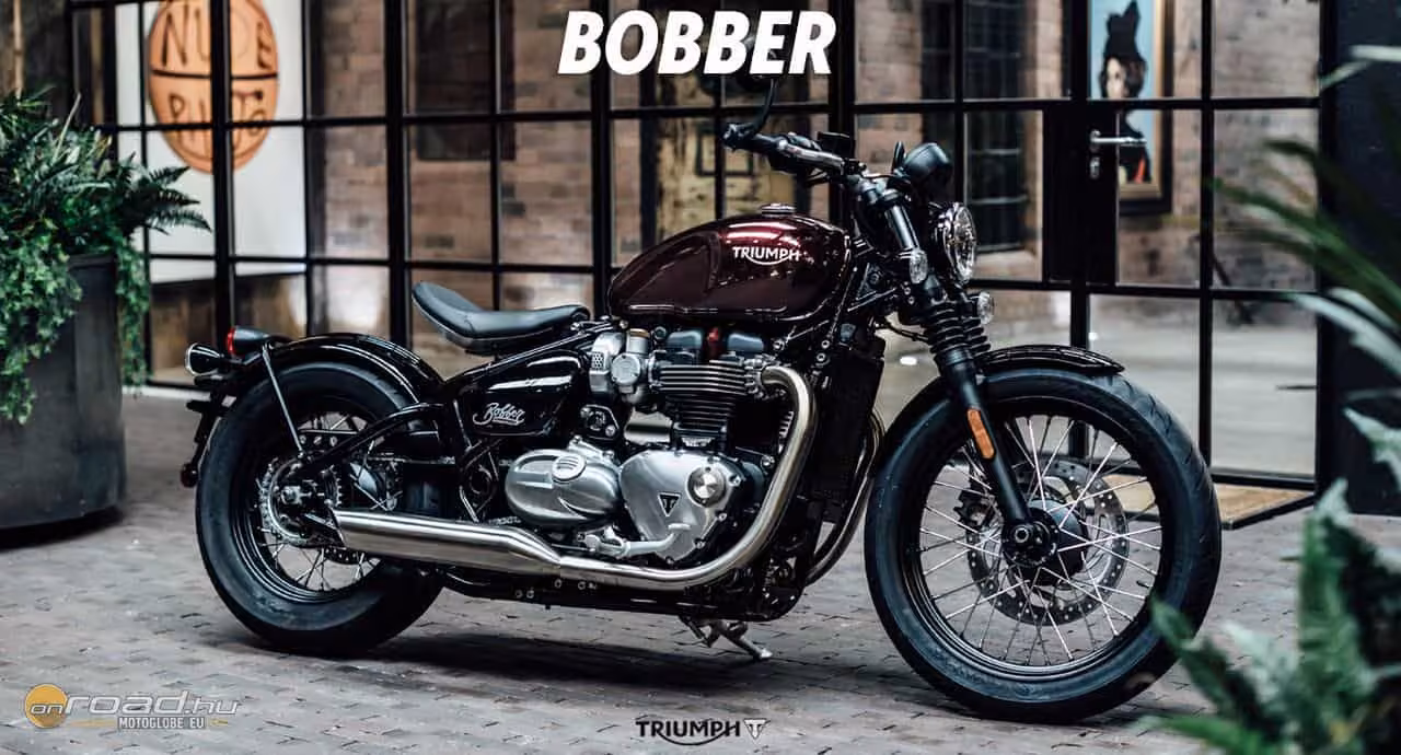 Angol elegancia, amerikás életérzés: Triumph Bobber
