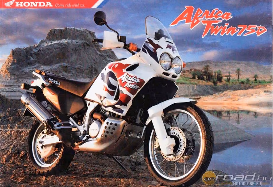Az 1993-tól tíz éven át gyártott RD07 lett a legsikeresebb Africa Twin