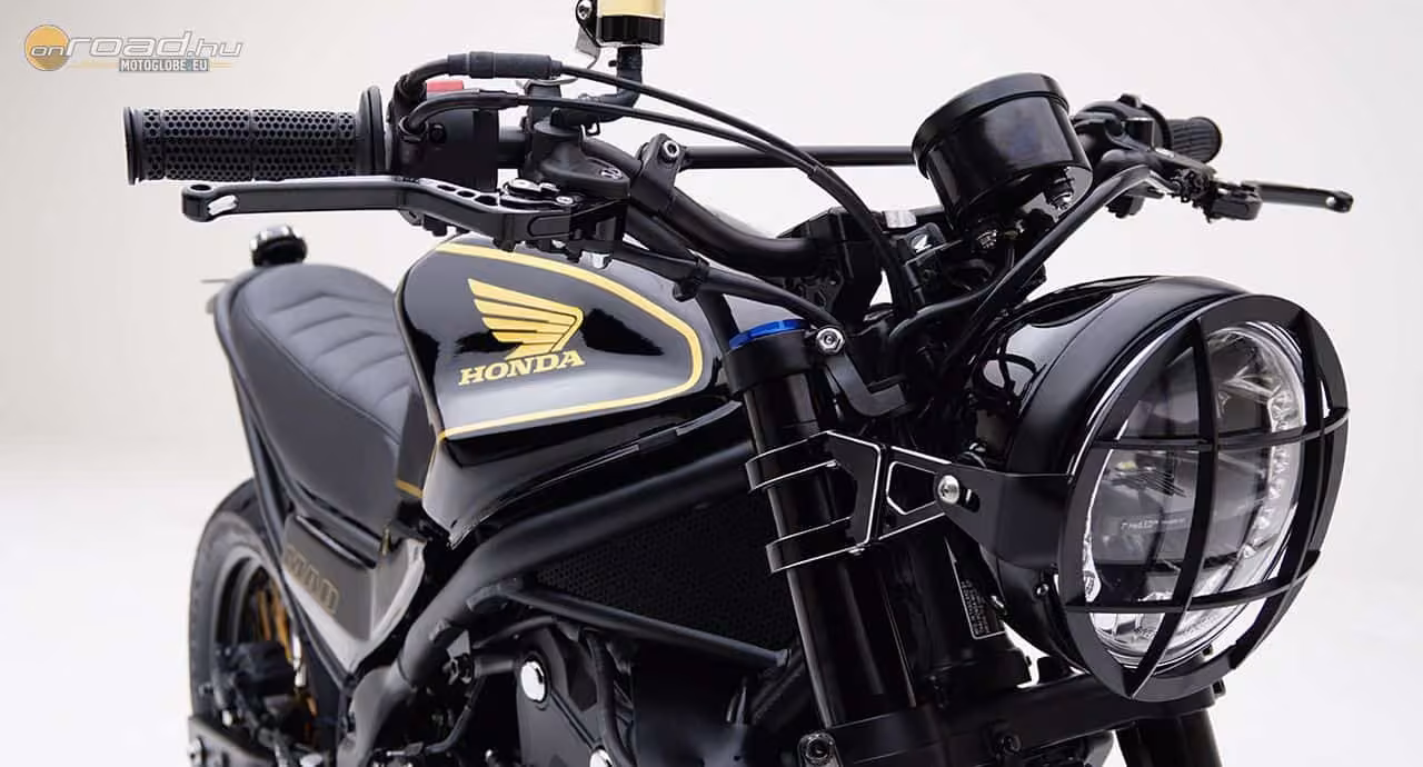 Egyedi scrambler átépítés Honda CB500F-ből Egyedi scrambler átépítés Honda CB500F-ből