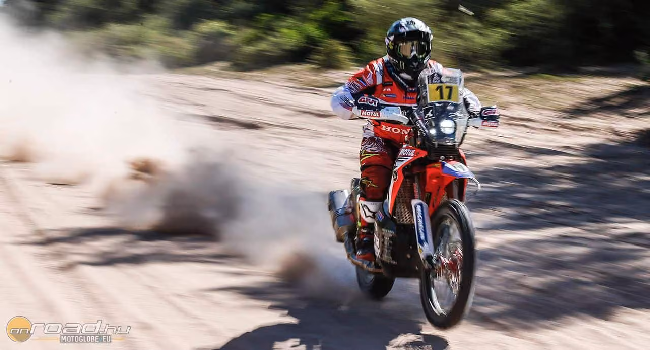 Paulo Goncalves a Honda legeredményesebb versenyzője a jelen állás szerint
