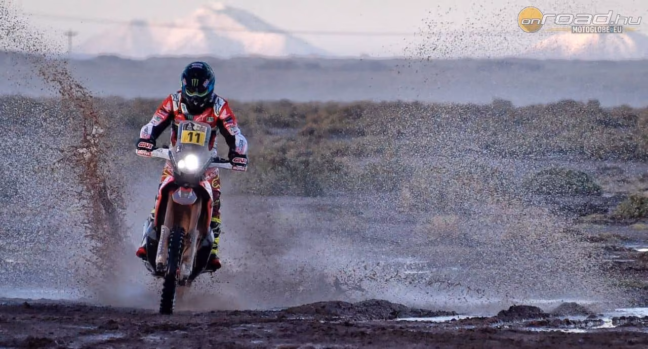 Dakar Rally 2017, 8. nap: eső és sár 4’200 méter magasan
