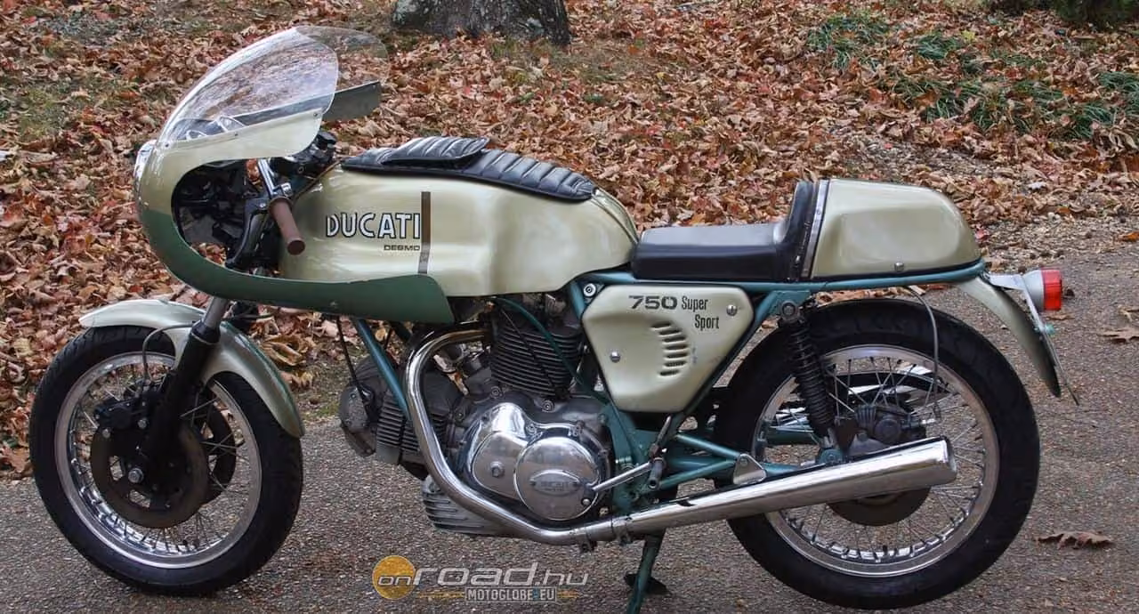 Ducati 750SS "Green frame" 1974-ből