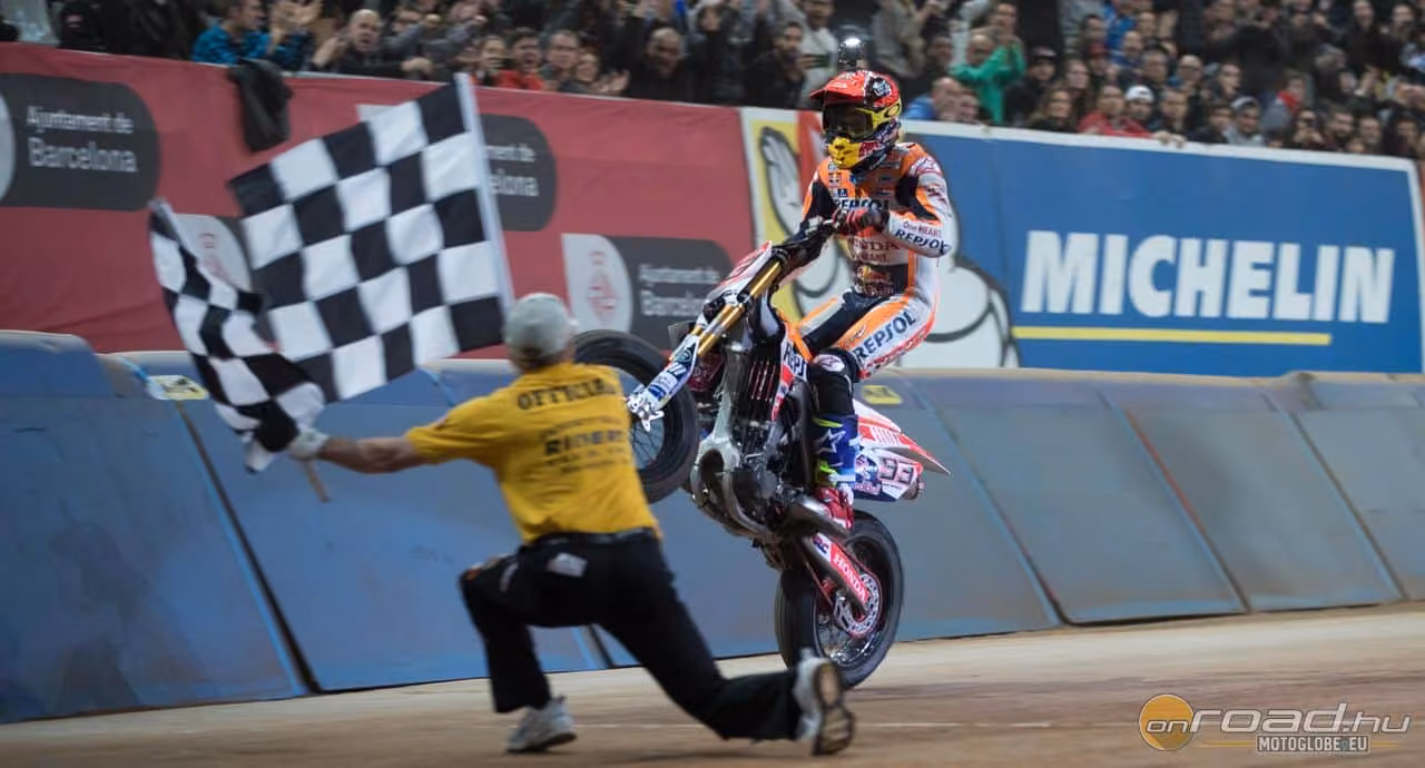Marquez visszaszerezte a Superprestigio bajnoki címét is