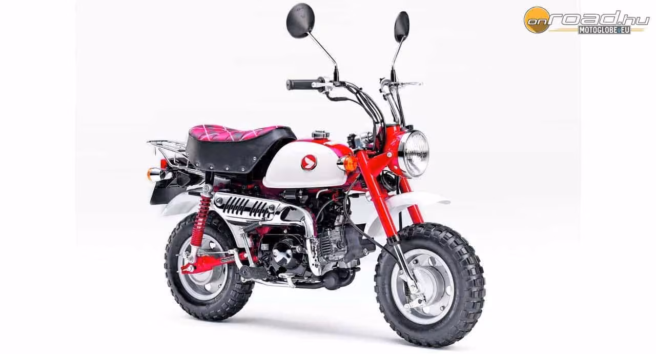 A Honda Monkey jubileumi kiadása mosolyt csal az arcokra