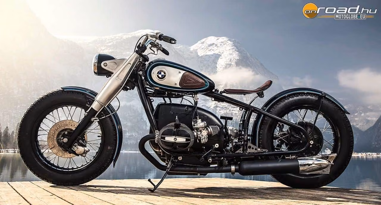 Lenyűgöző szépségű BMW bobber épült a Titan műhelyében