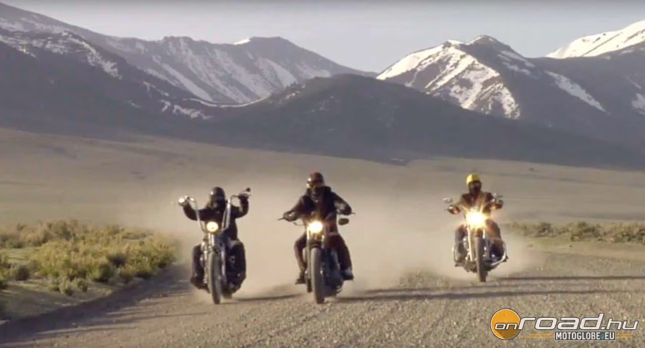 Egy tökéletes Harley-Davidson reklám a motorozásról és a szabadságról
