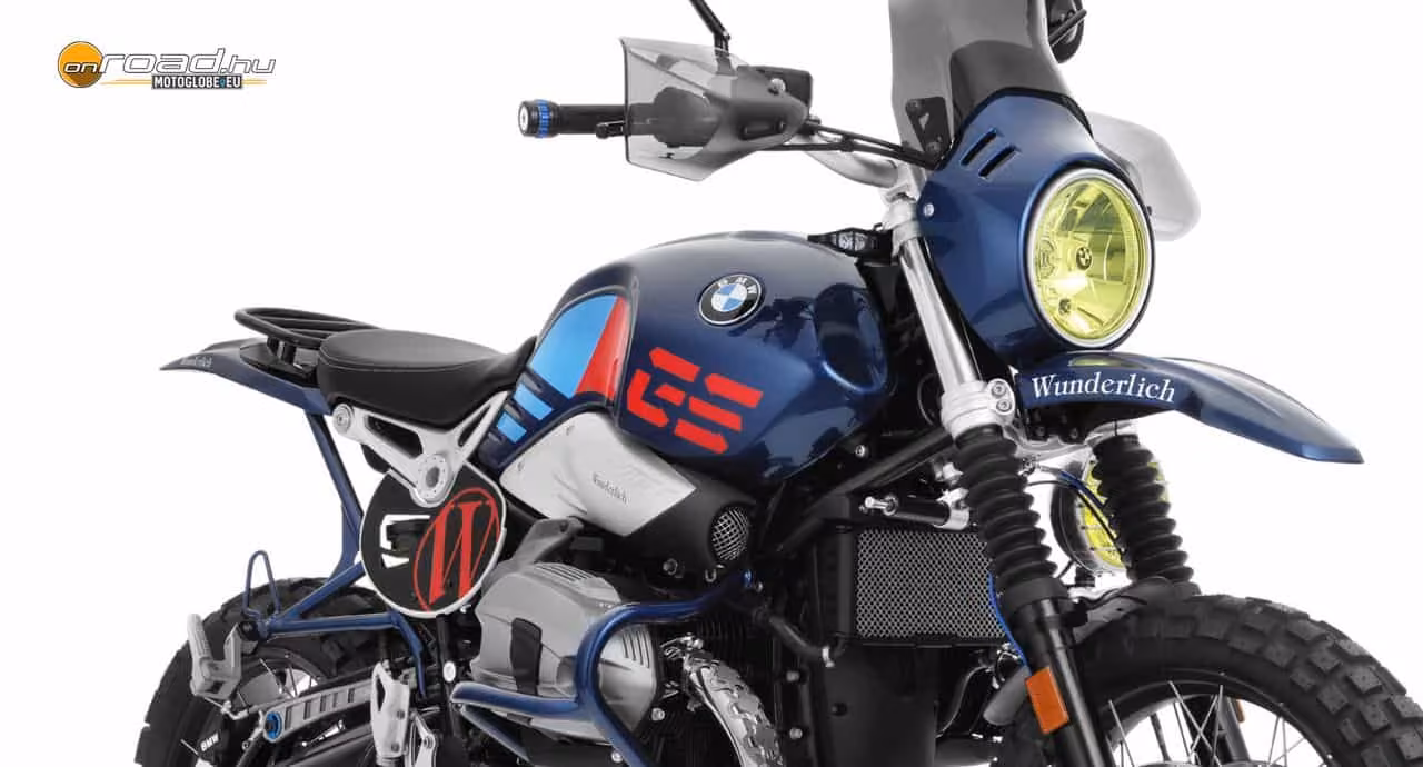 A BMW R nineT kicsit Urban, nagyon G/S változata a Wunderlichtől