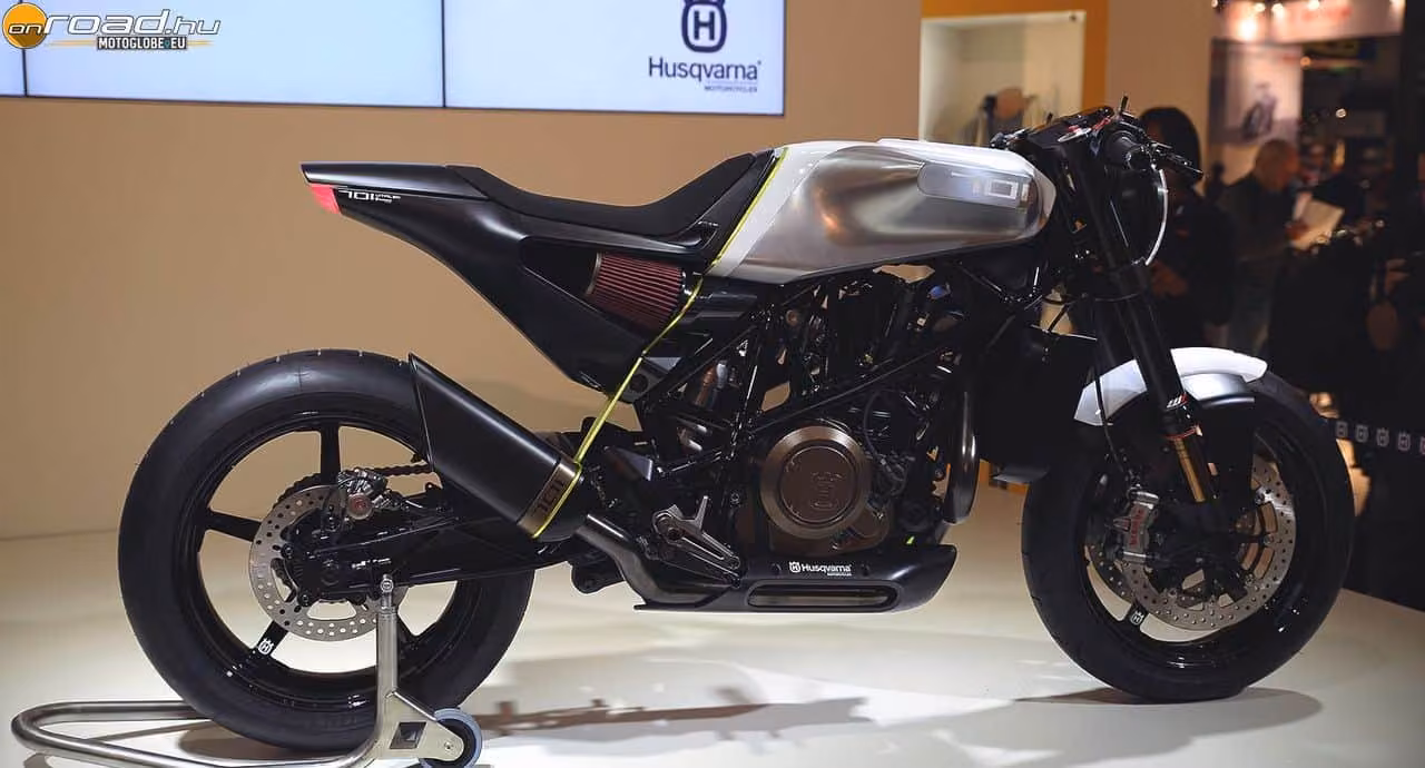 Lebuktak a svédek: lencsevégen a Husqvarna 701 Vitpilen széria változata!