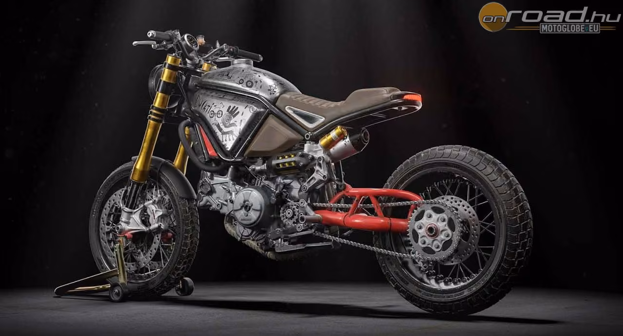 Naughty Quadro: a legdurvábban összevarrt Panigale Naughty Quadro: a legdurvábban összevarrt Panigale