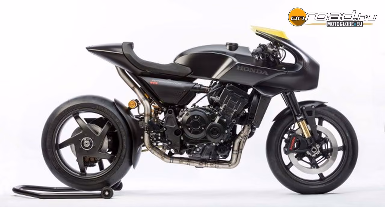 Elmosódott üzenet a jövőből: furcsa koncepciómotor a Honda CB4 Interceptor