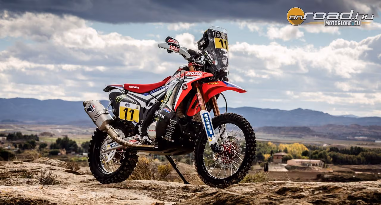 Ellopták a Honda egyik CRF 450 Rally versenymotorját a Dakar előtt