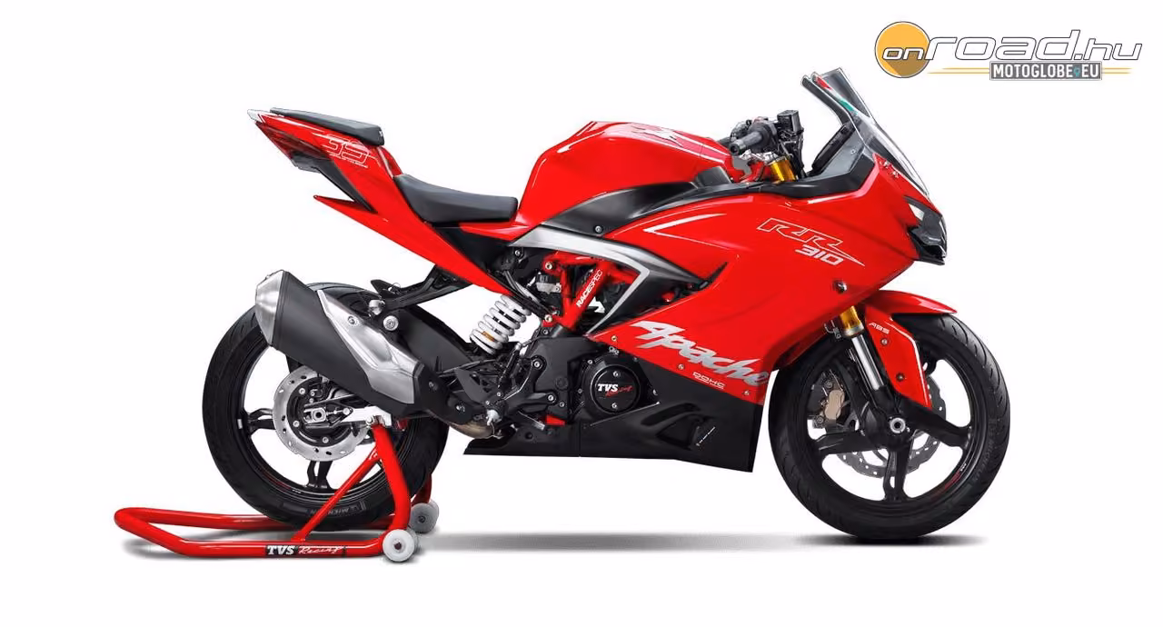 Nagyon pofás lett a TVS Apache RR310, ami tuti jön BMW néven is! Nagyon pofás lett a TVS Apache RR310, ami tuti jön BMW néven is!