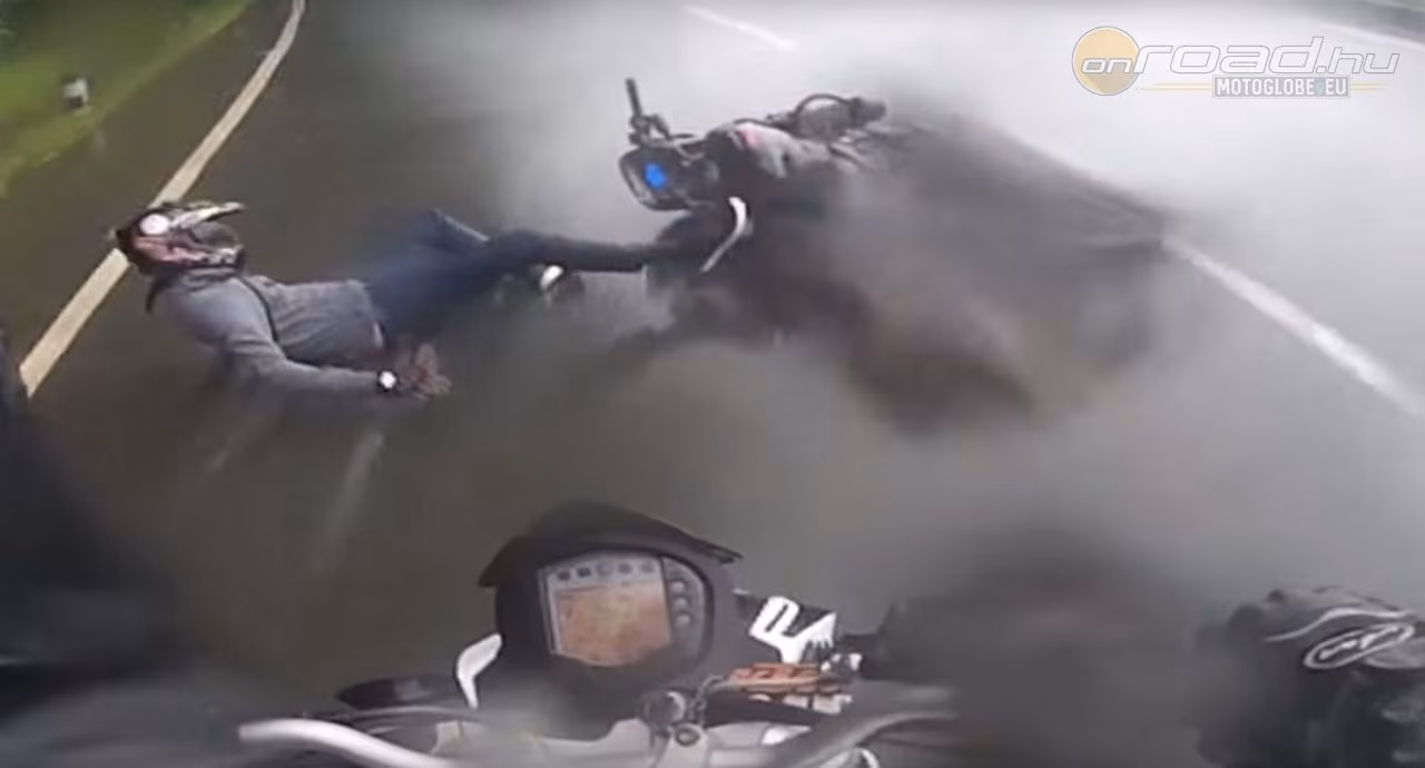 Szemléltető videó: így ment meg az ABS a pofára eséstől Szemléltető videó: így ment meg az ABS a pofára eséstől