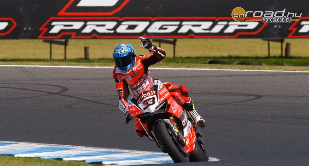 Marco Melandri duplázott Ausztráliában Marco Melandri duplázott Ausztráliában