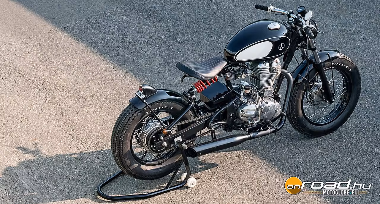 Így készül a bobber Royal Enfield alapokon Így készül a bobber Royal Enfield alapokon