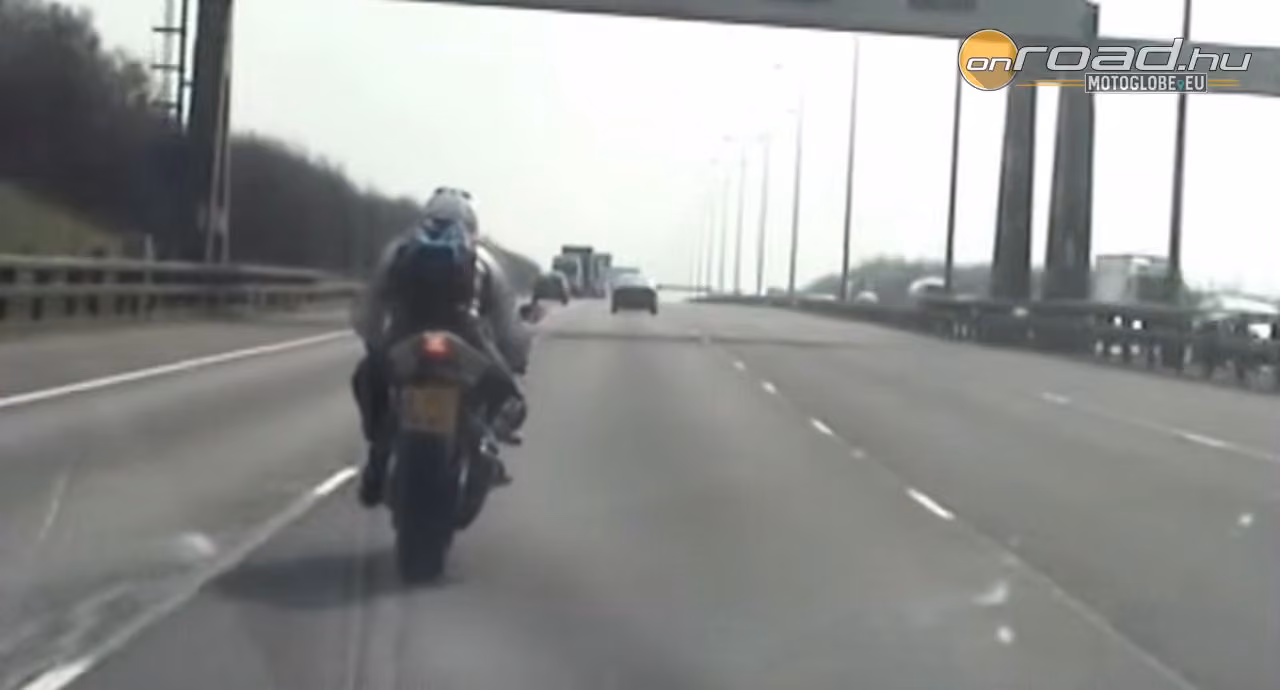 Hat percnyi színtiszta motoros üldözés a rendőrök szemszögéből