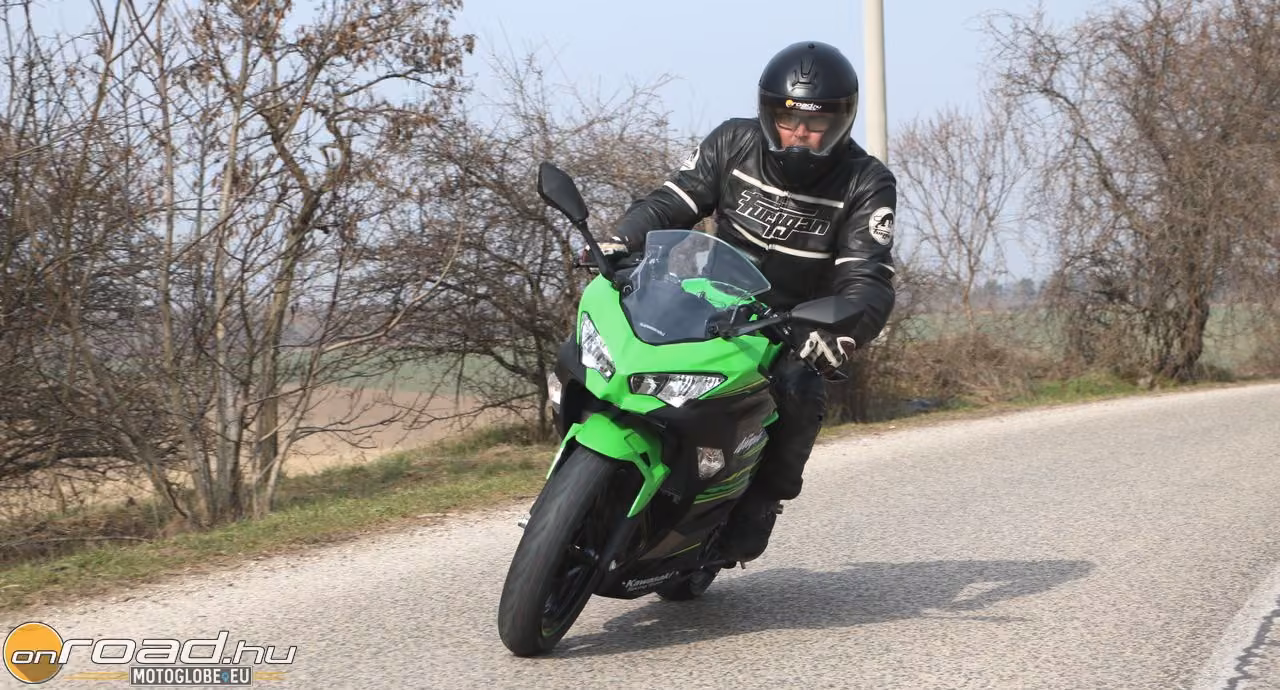 Többet mutat és eleget tud: Kawasaki Ninja 400 teszt
