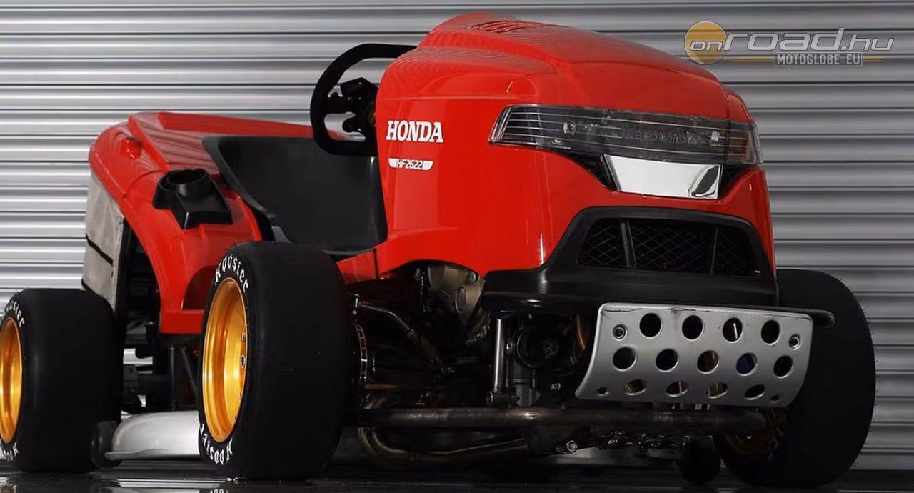 A legdurvább fűnyíró: Honda CBR1000RR MeanMower A legdurvább fűnyíró: Honda CBR1000RR MeanMower