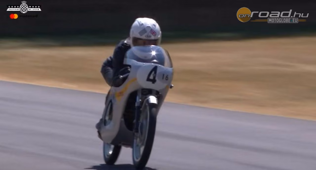 Motorkerékpárok a Goodwood fesztiválon